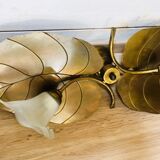 Ceiling light golden foliage