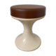 Old vintage plastic tulip stool 1970