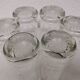 Grands verres en cristal