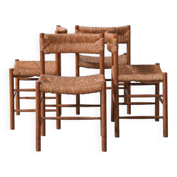 'Dordogne' Mid-Century Rush Dining Chairs