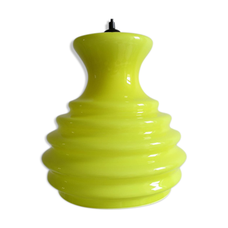 Suspension globe xxl opaline