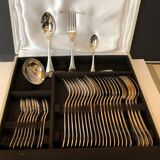 Housewife in silver metal Christofle 35 pieces