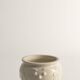 Scandinavian Modern White Porcelaine Face Vase by  Ancher Iversen, aida, Denmark