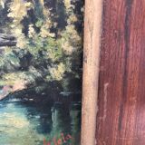 Paire de tableaux du 19e