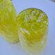 Pair of blown glass vases Clichy Legras
