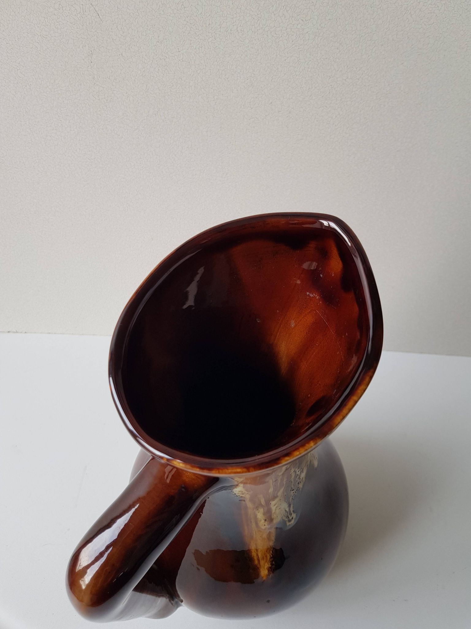 Large Pitcher Ceramic Vase height 29cm - Vallauris style - 60s