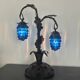 Large Murano table lamp, bunch of grapes