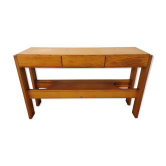 Minimalist console in vintage, 60s