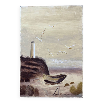 "Seaside" painting