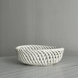 Small twisted porcelain bowl