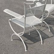 Ensemble de jardin  Maison Jansen en fer forgé  1960