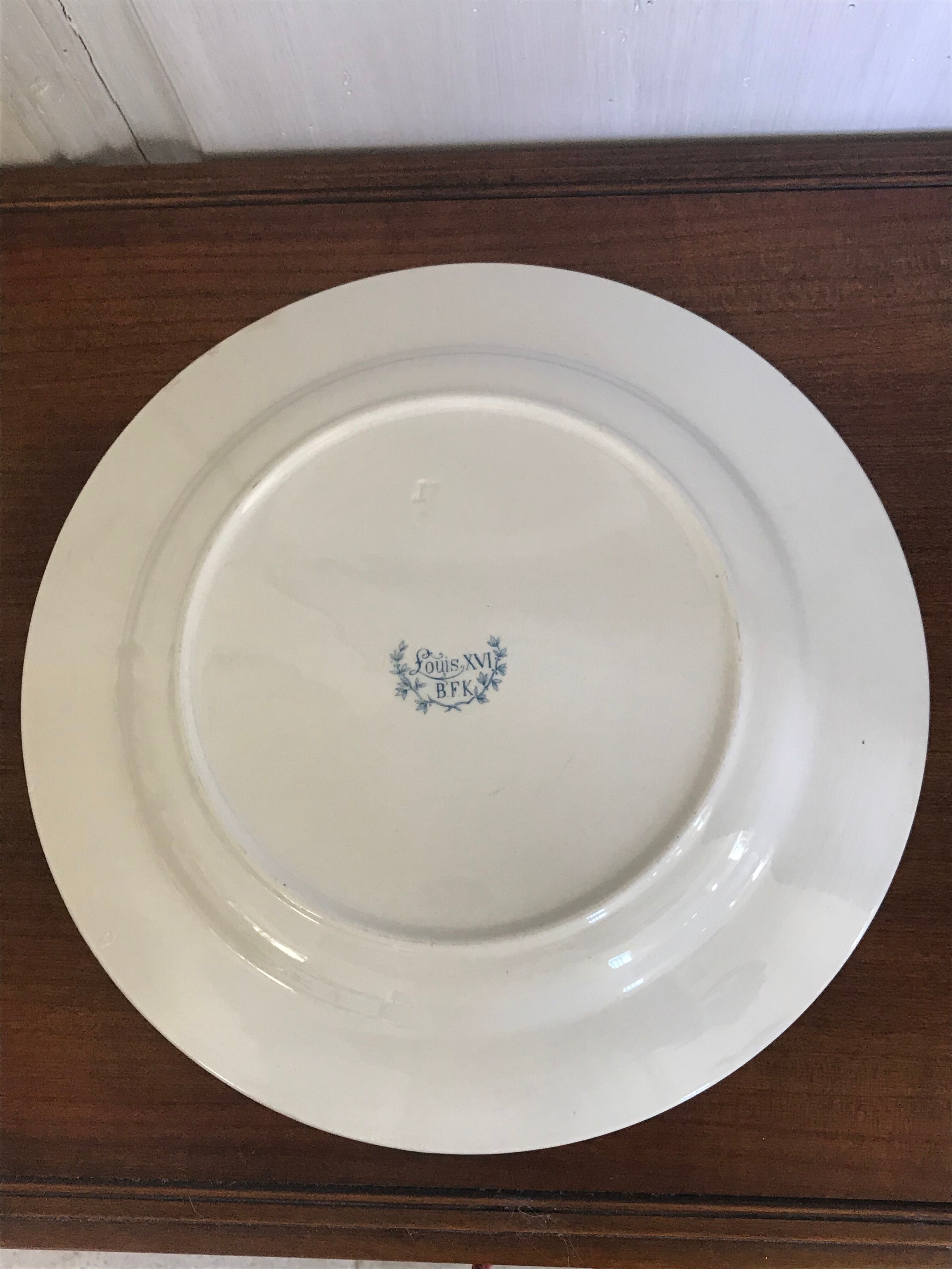 BFK Louis XVI dish