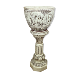 Plant holder plaster column