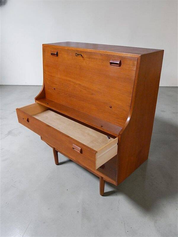 Secretary / Danish Teak Chest of Drawers by Borge Mogensen - Vintage 1960