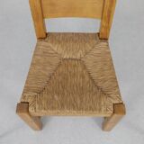4x Dining Chair Brutalist, 1970s