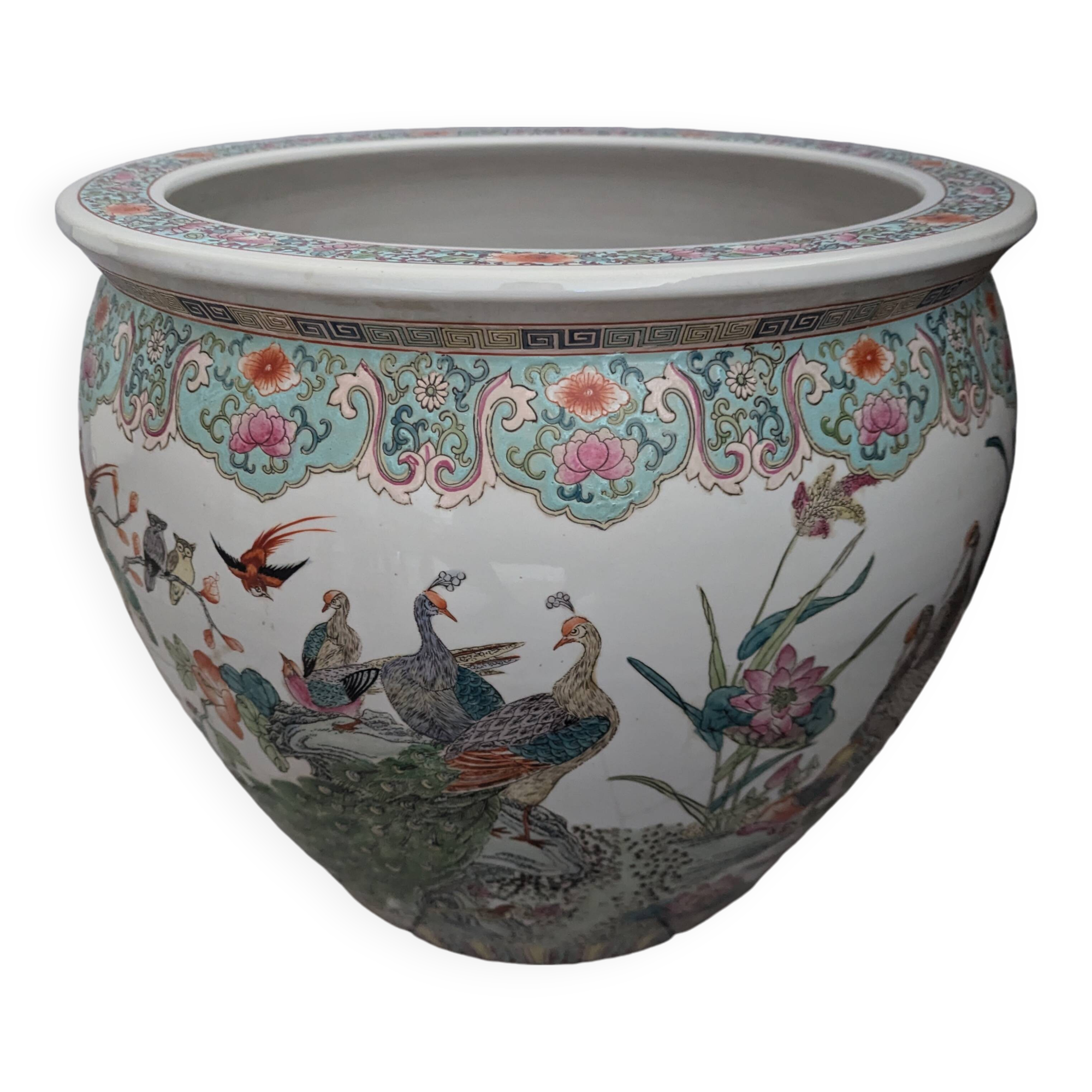 Japanese aquarium cachepot from the 30s and 40s