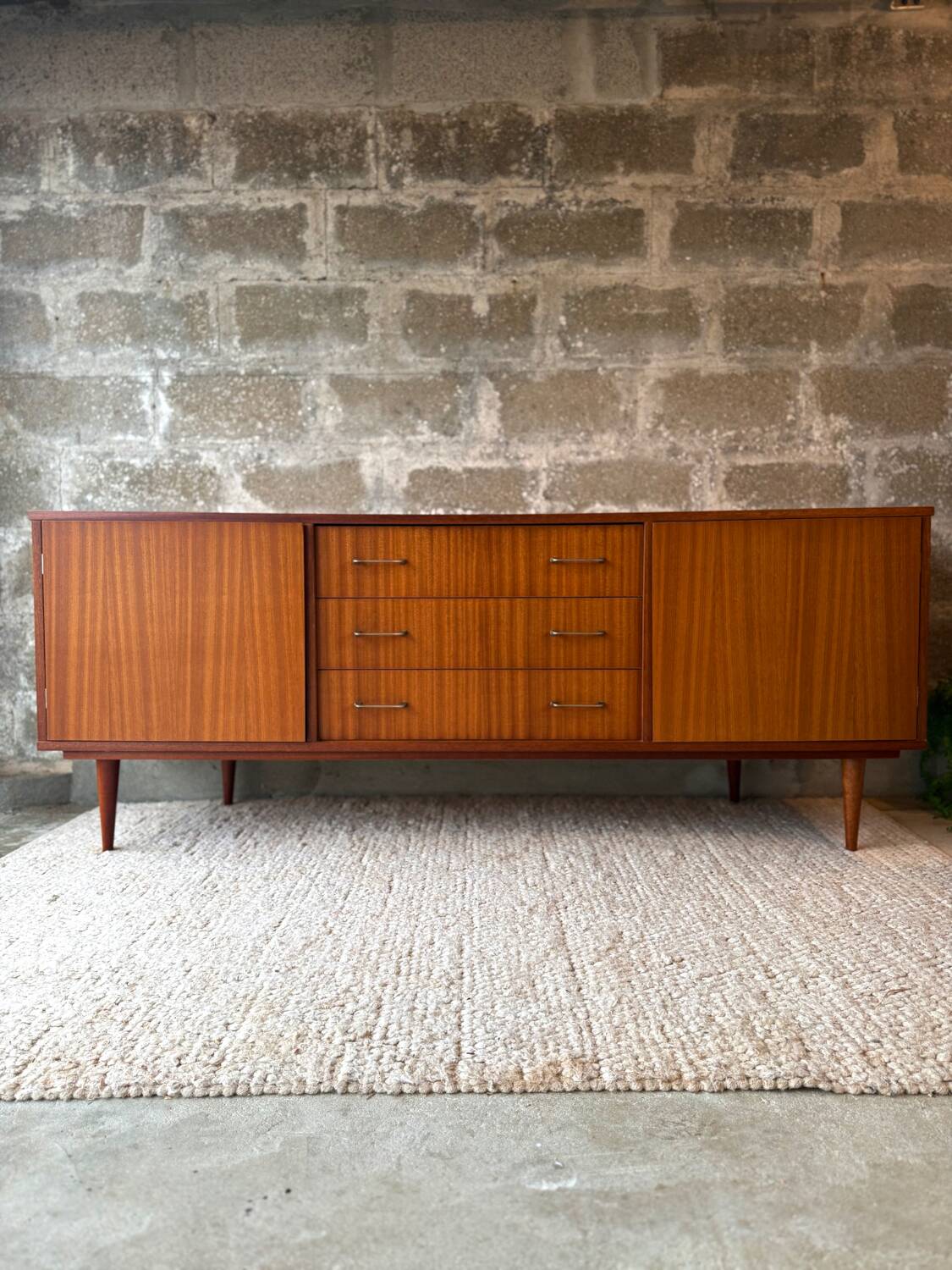 Vintage Scandinavian teak sideboard from the 60s/70s.