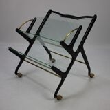 Italian magazine rack, 1950