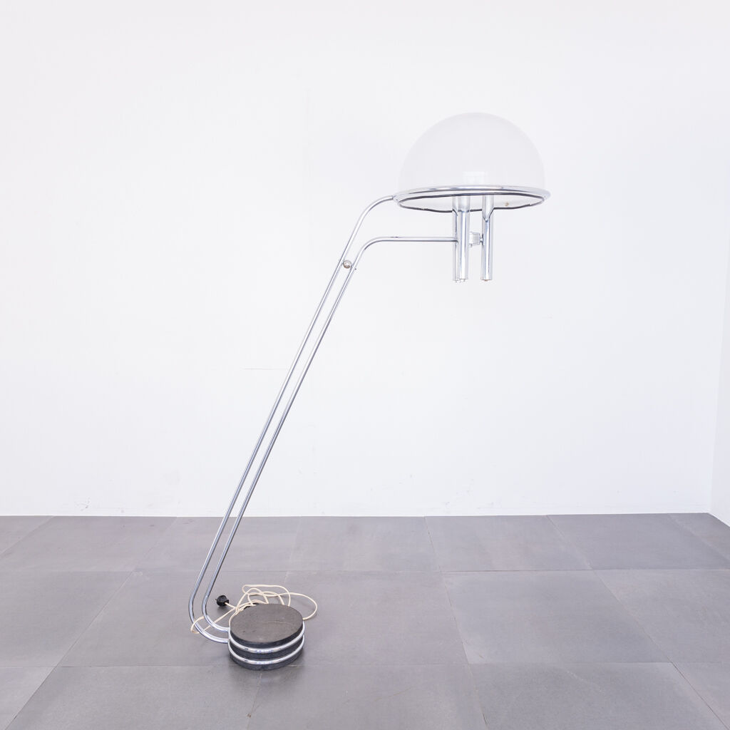 Plant lamp from the ground of the 70s vintage modernariato