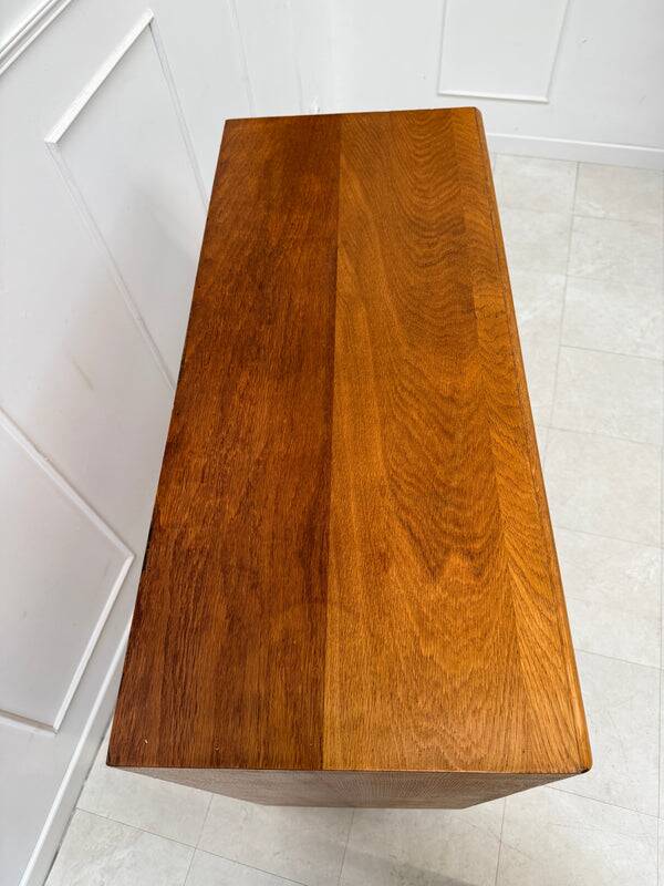 Vintage chest of drawers with tapered legs