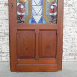 Art Deco stained glass door