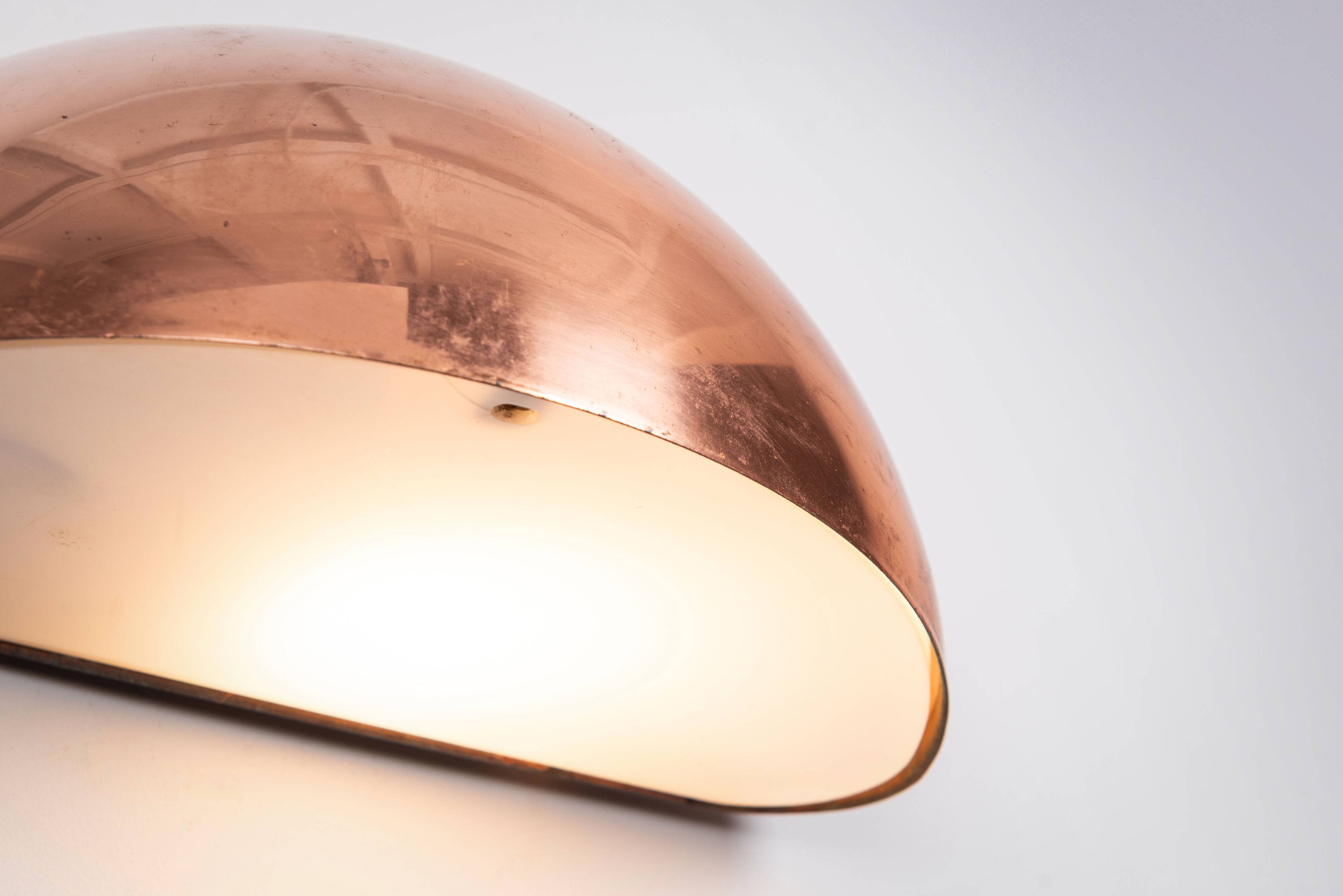 Horn Belysning Type 6650 wall lamp in copper