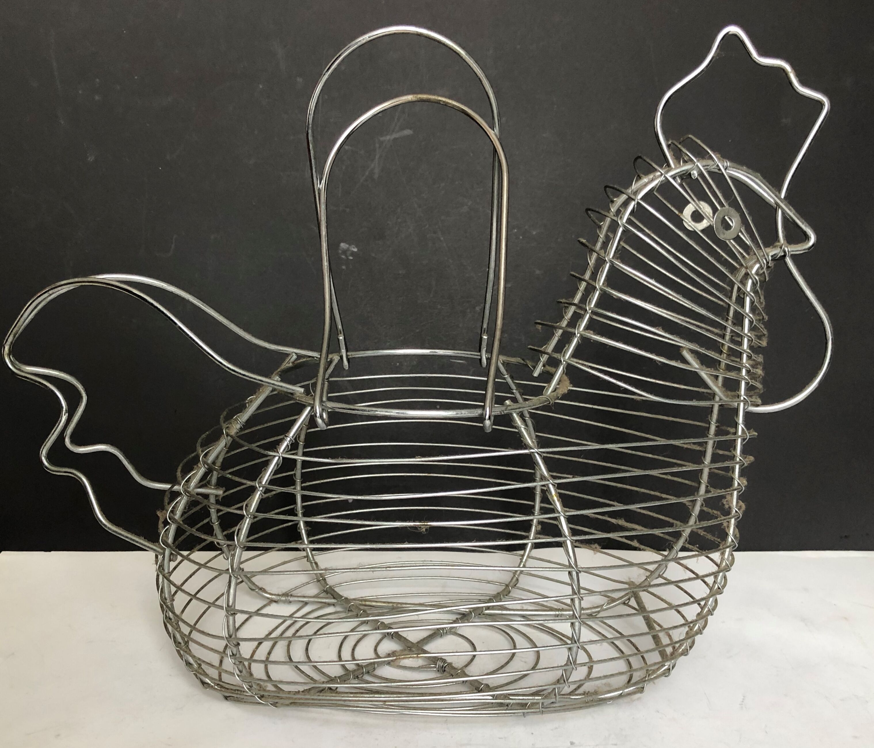Vintage egg basket