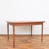 Danish teak extendable dining table