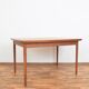 Danish teak extendable dining table