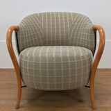 Pair of 80's Cinna design armchairs