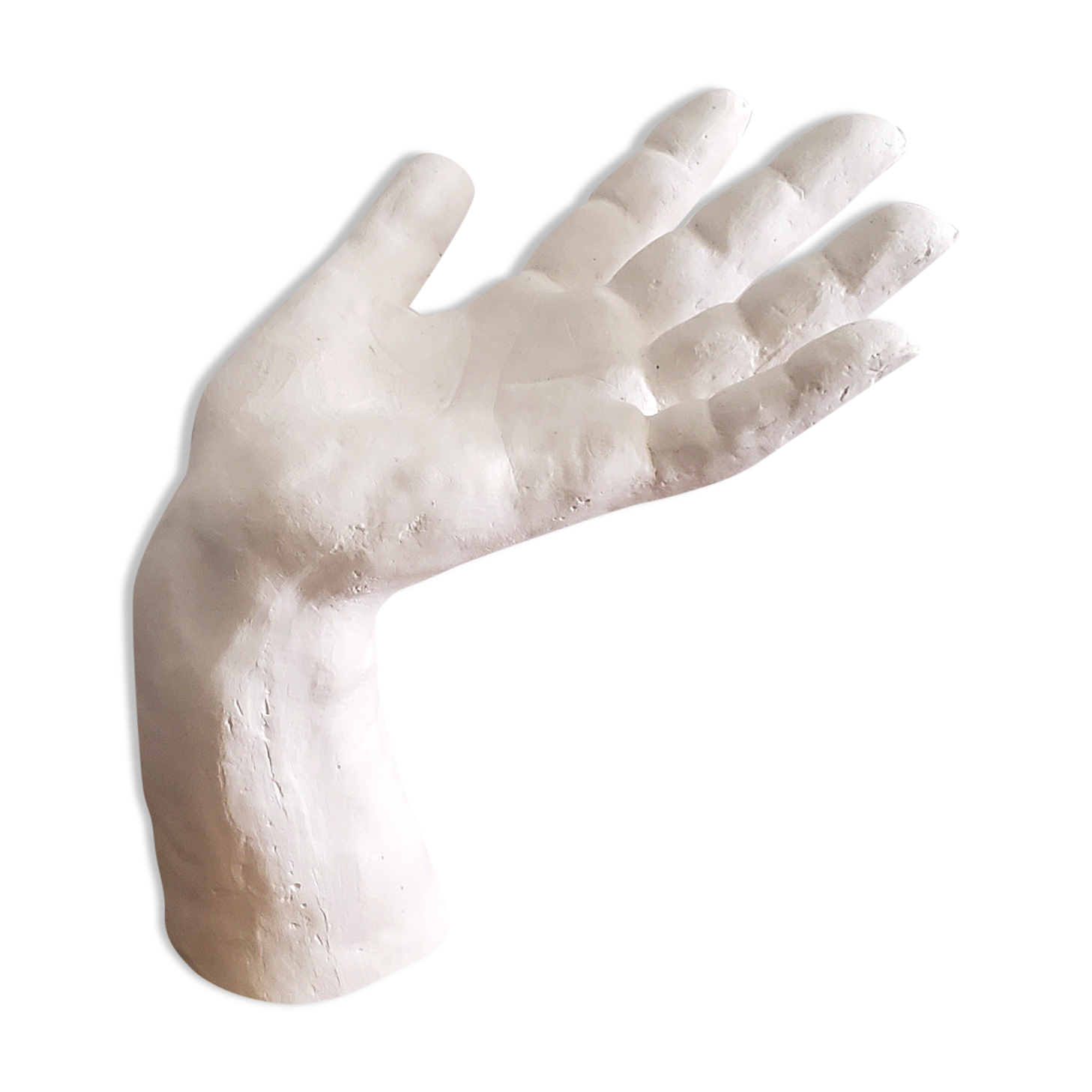 Plaster hand