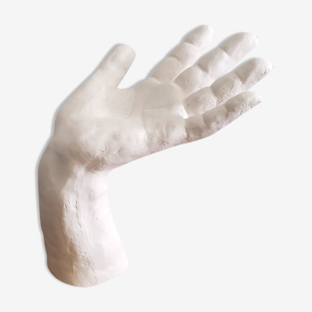 Plaster hand