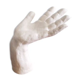 Plaster hand