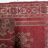 Antique Turkish Konya handmade prayer rug 2.7' x 3.6' 1920s - 1C1220