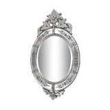 Oval Venetian mirror