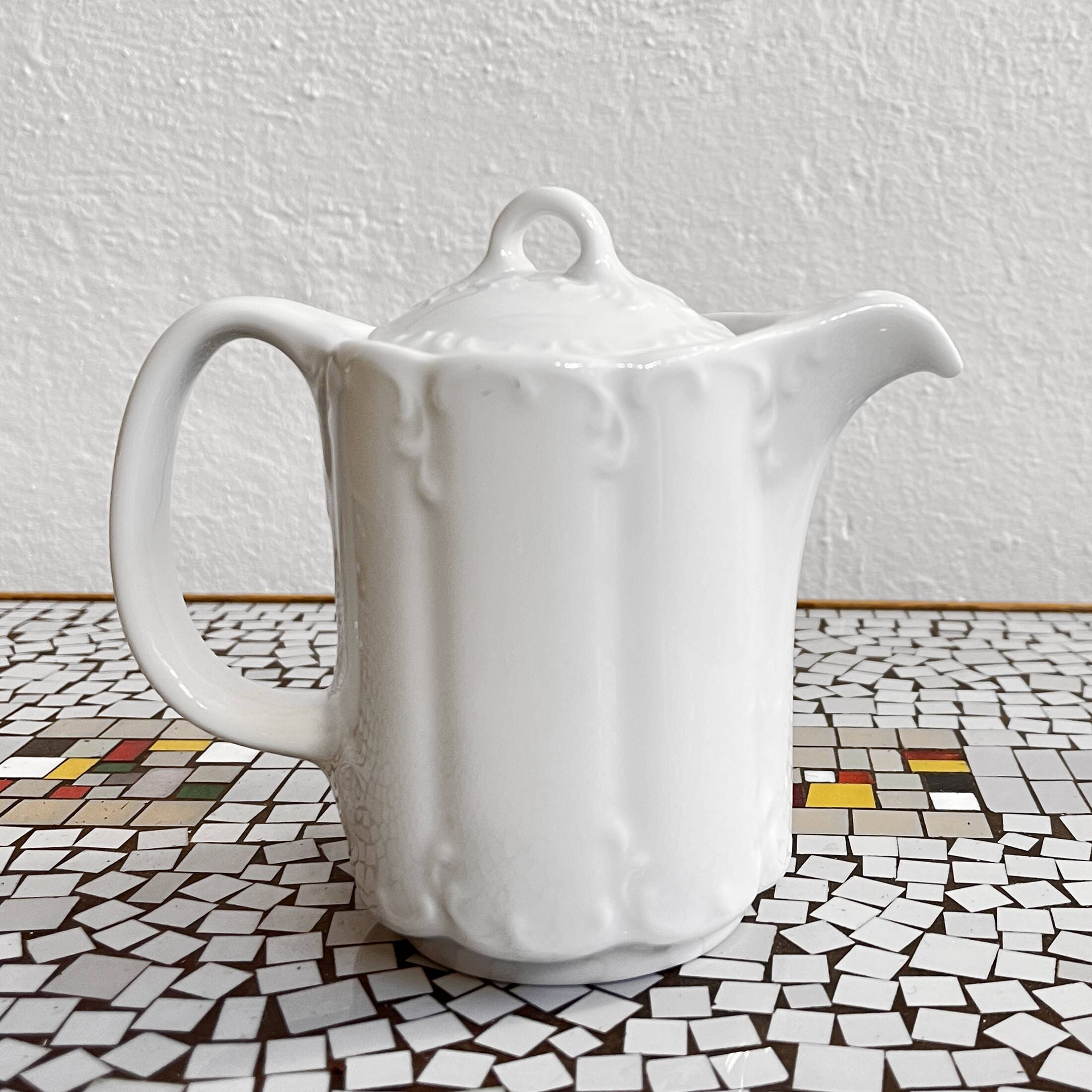 Rosenthal Monbijou porcelain teapot jug, Germany 1970s.