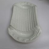 White slurry asparagus dish