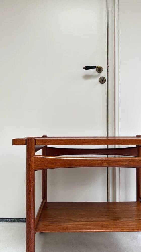 Vintage Danish trolley / serving cart designed by Hans J. Wegner