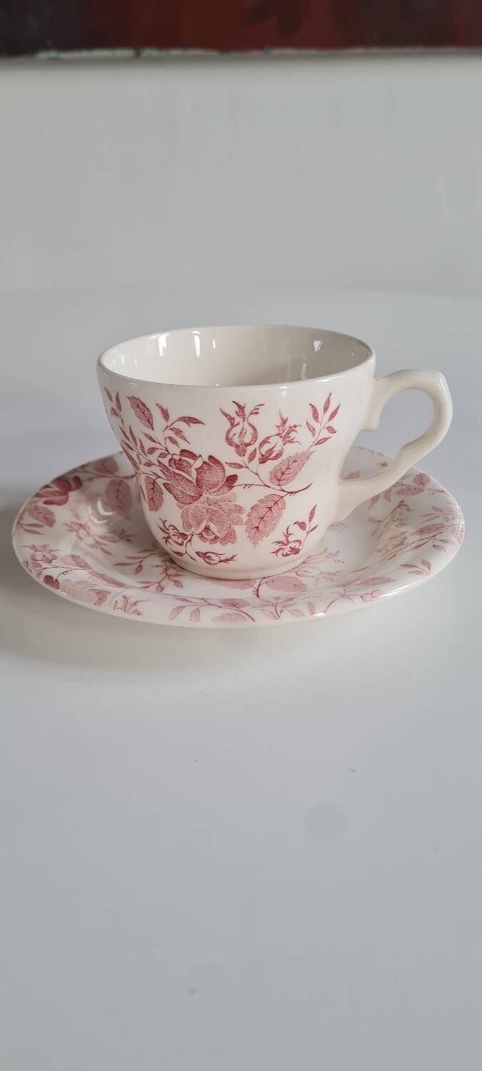 Vintage English earthenware tea service