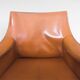 CAB 413 Chair in Cognac Leather by Mario Bellini for Cassina, Italy, 1970s