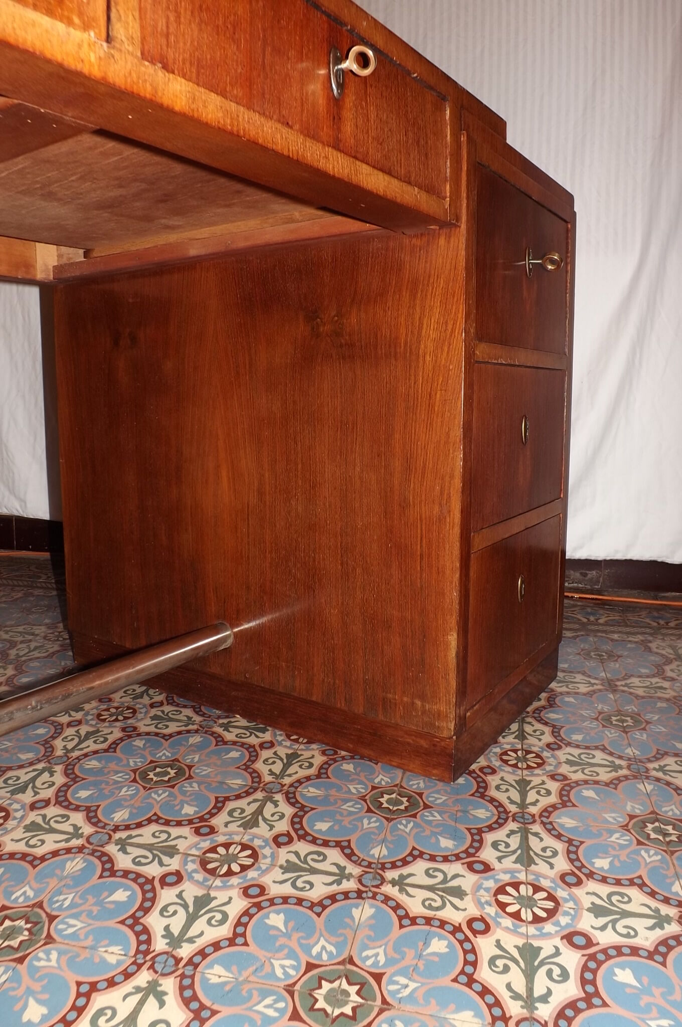 Art deco desk by Jules Leleu