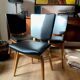 Set of 4 vintage Scandinavian compass chairs from the 70s/80s.