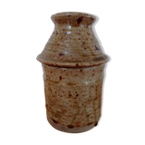 Sandstone box of La borne signed Bodin