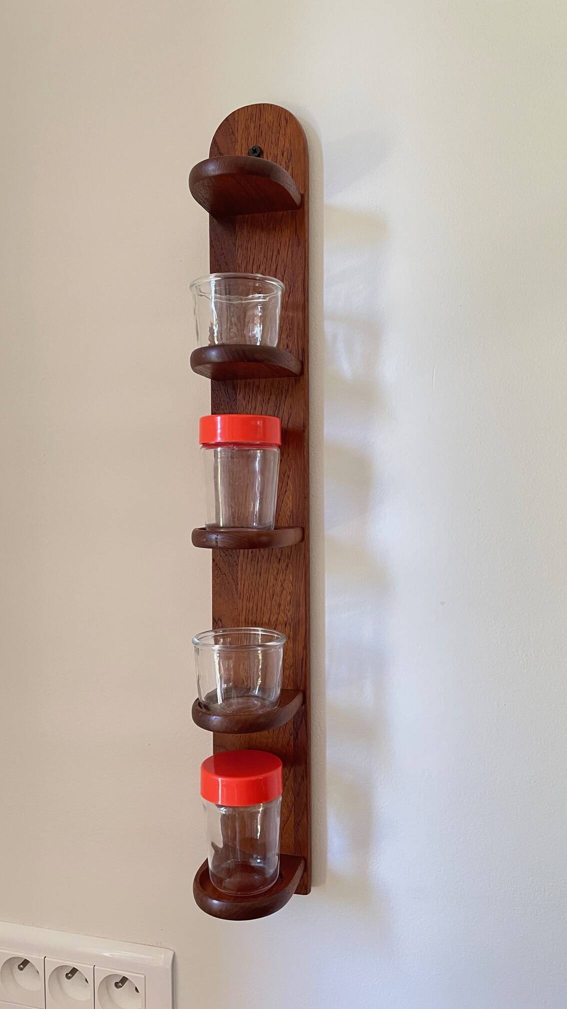 Scandinavian teak shelf by digsmed 1964 - denmark