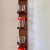 Scandinavian teak shelf by digsmed 1964 - denmark