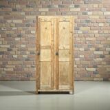Vintage wooden wardrobe from 1940.