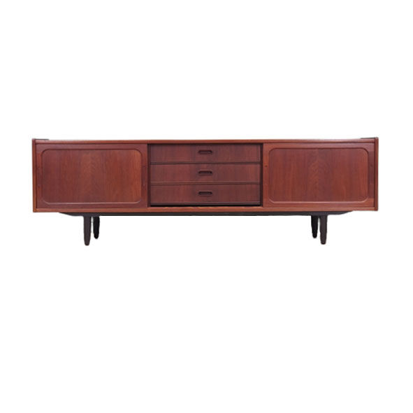 Teak lowboard, Danish design, 1960s, production: Denmark