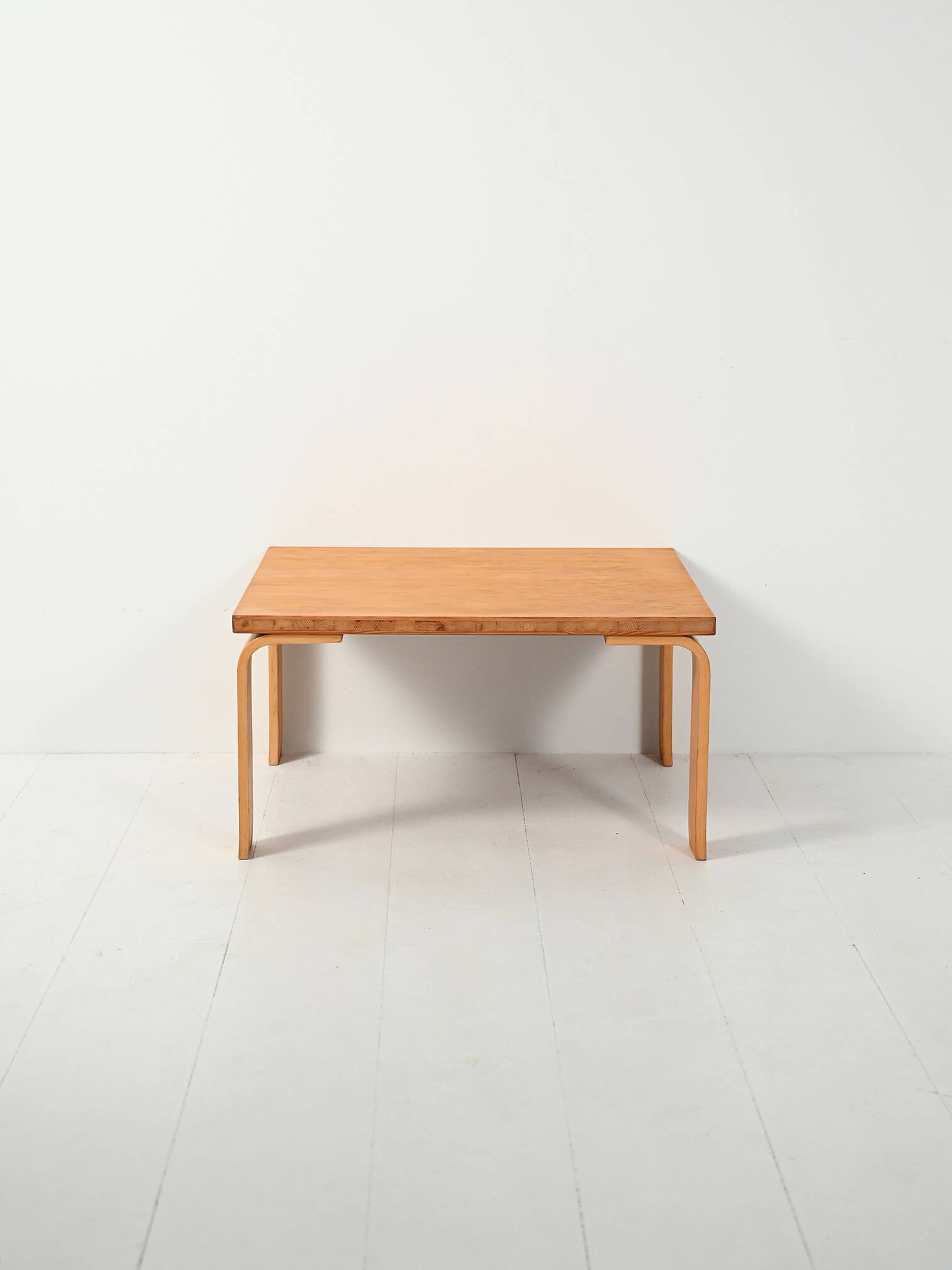 Coffee table in pine and oak, 1960s
