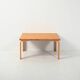 Coffee table in pine and oak, 1960s