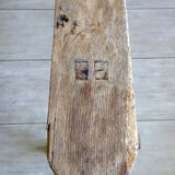 Very old oak farm bench